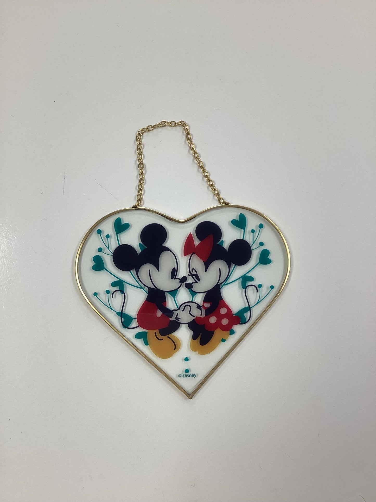 Disney Showcase Collection: Mickey and Minnie Suncatcher