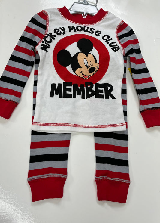 Mickey Mouse Club Member Pajama Set