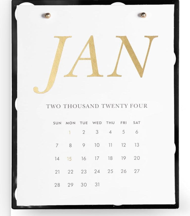 Kate Spade 2024 Desktop Calendar