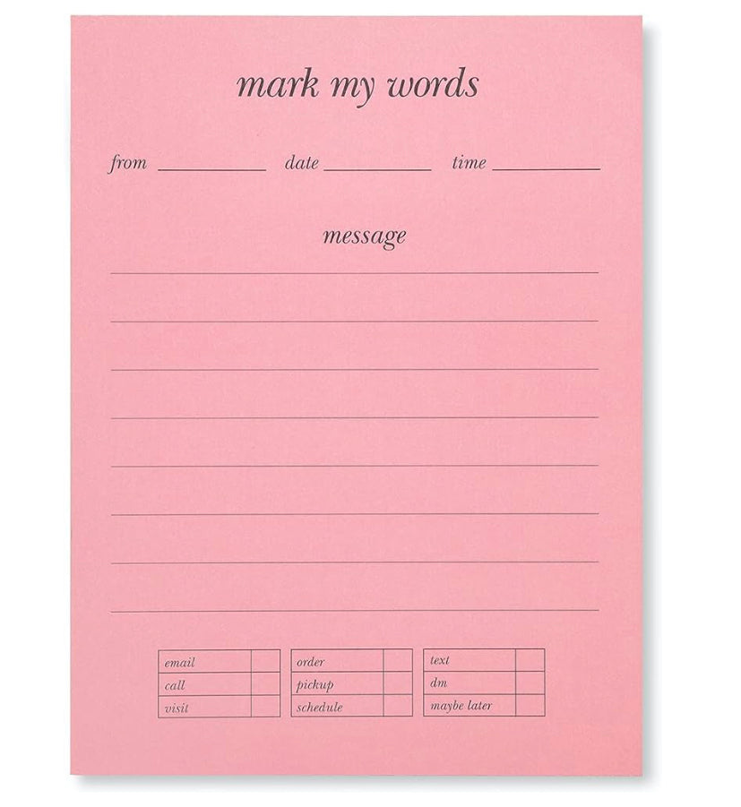 Kate Spade Mark My Words Notepad