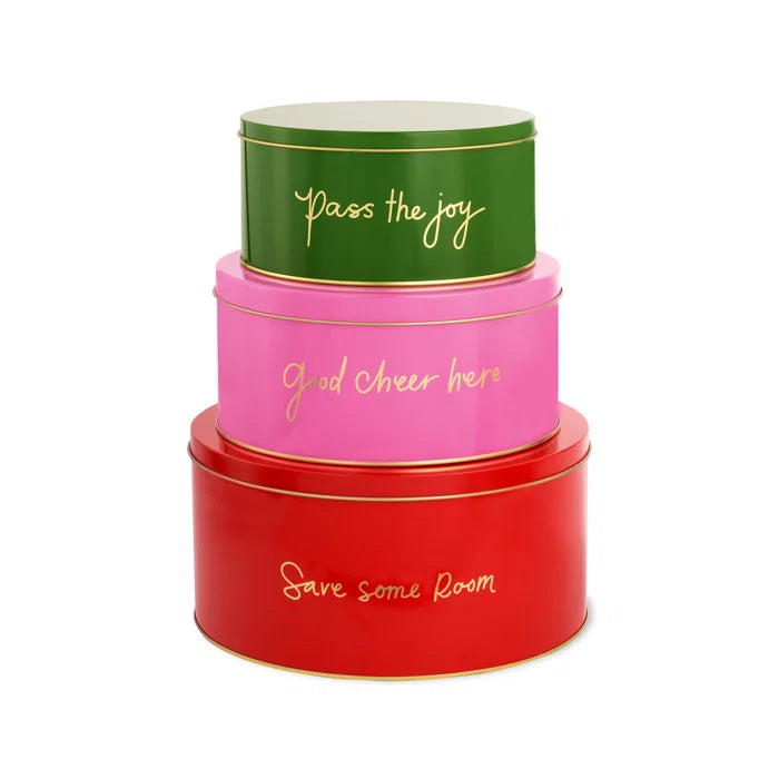 Kate Spade Cookie Tin Set