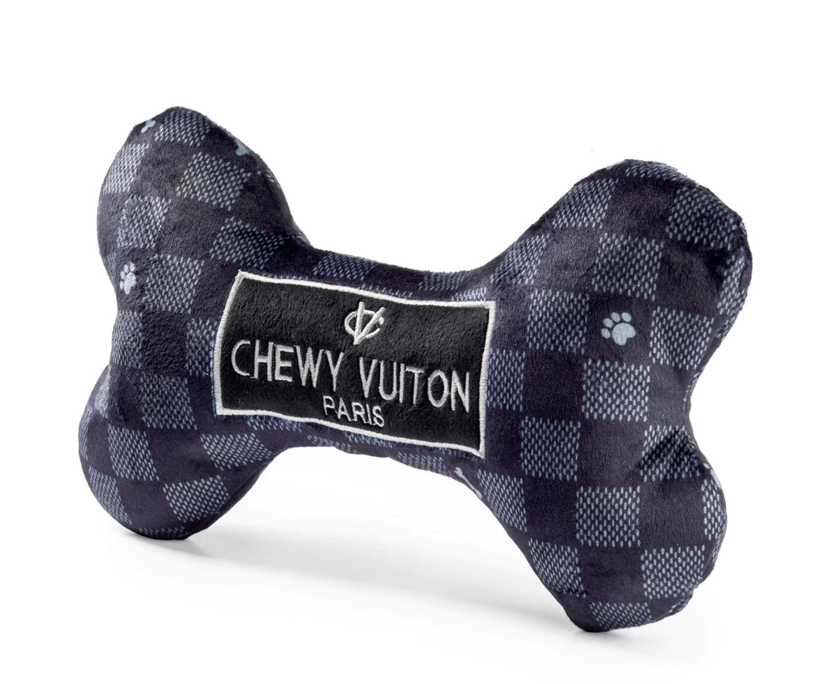 Chewy Vuiton Black Check