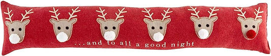 To All a Goodnight Reindeer Pillow