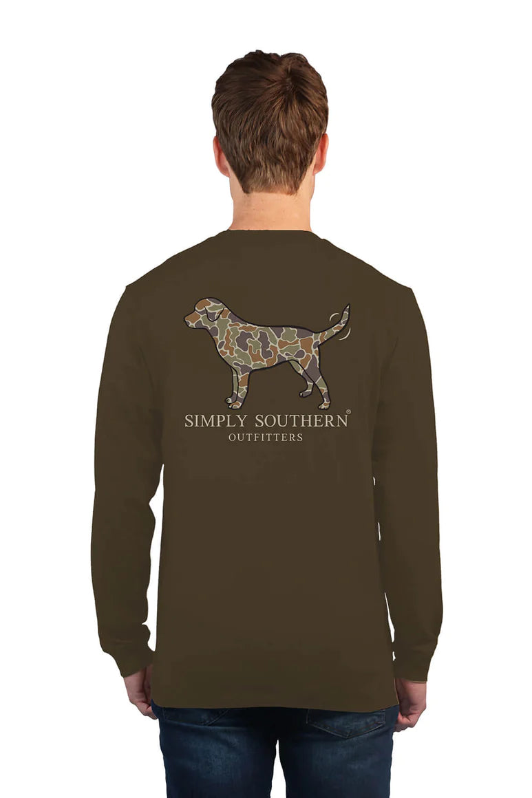 Men’s Simply Southern Long Sleeve Camo