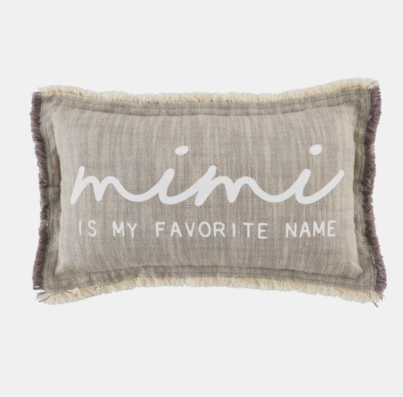 Mimi throw pillow