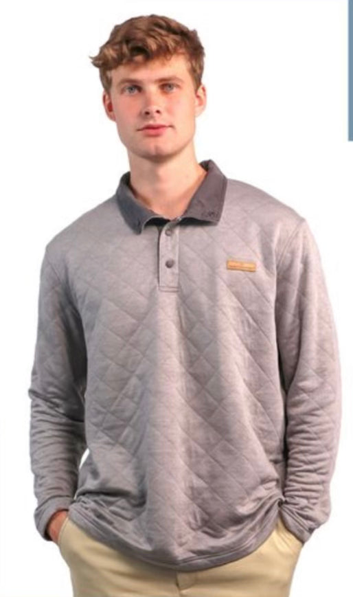 Men’s Simply Southern Pullover-Grey