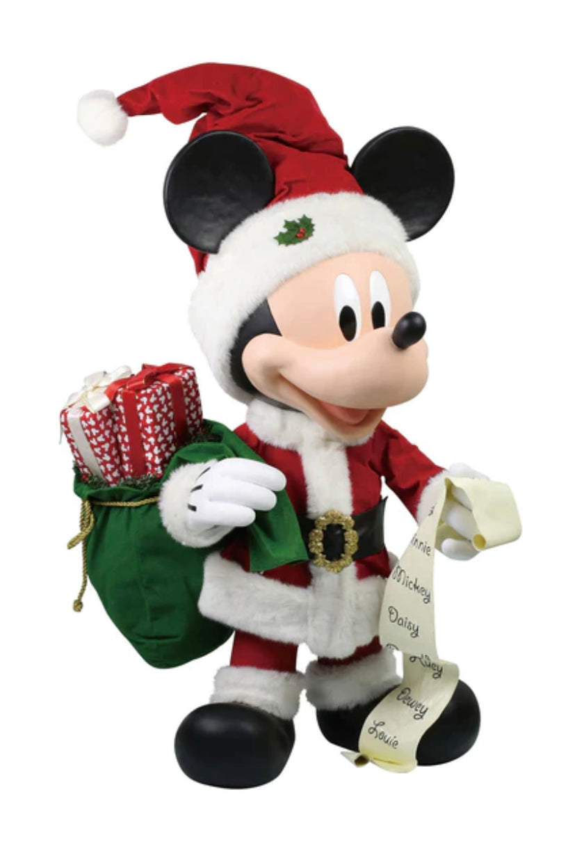 32” Santa Mickey