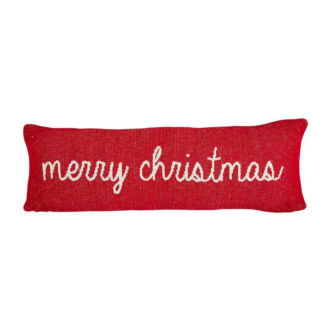 Long Reversible Christmas Pillow