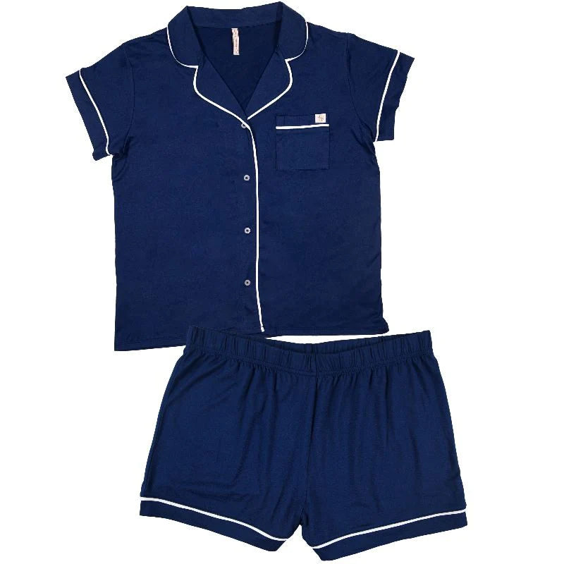 Pajama Set-Navy