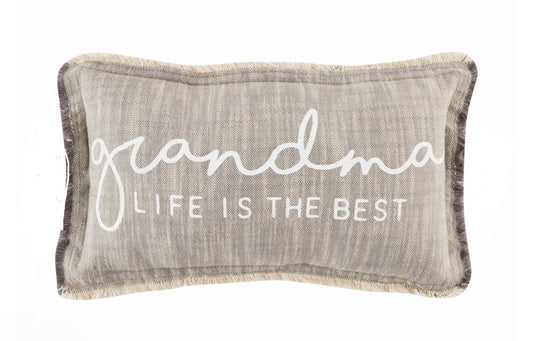 Grandma Life Throw Pillow