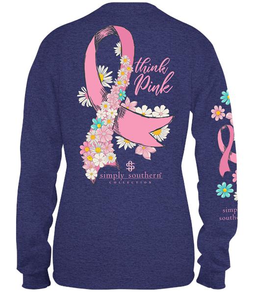 Simply Southern Think Pink Longsleeve