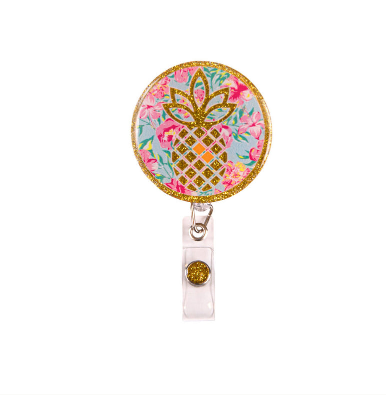 Pineapple Badge Reel