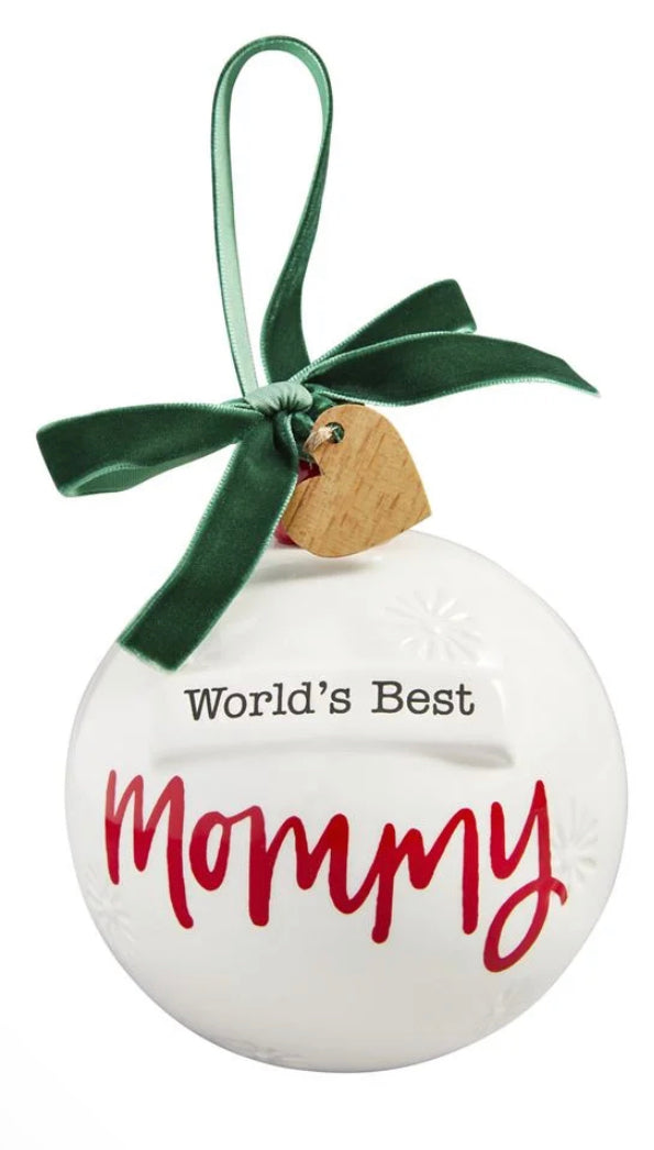 World’s Best Mommy Ornament