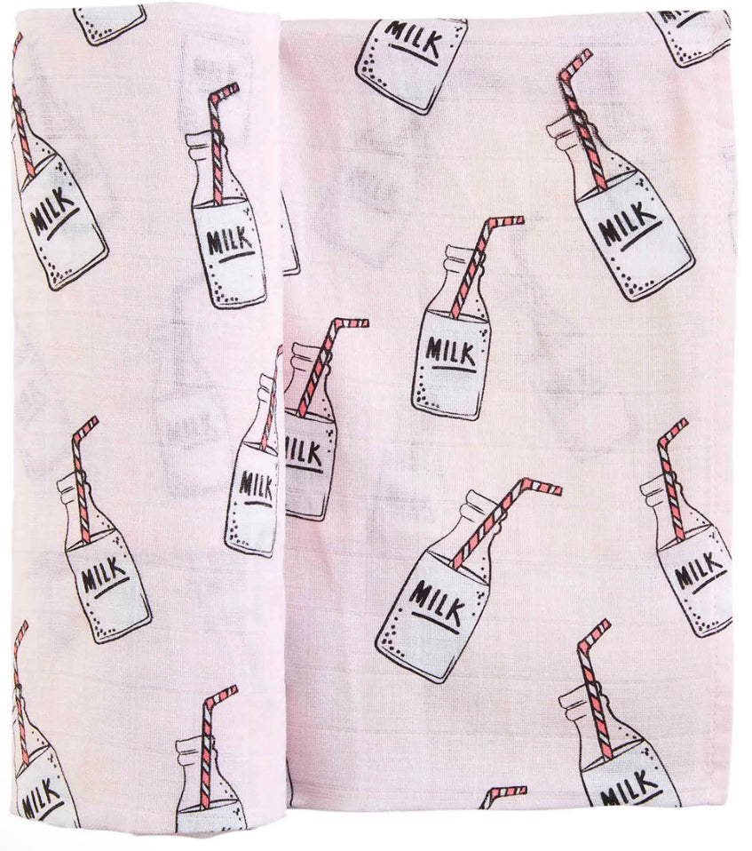 Milk Swaddle Blanket