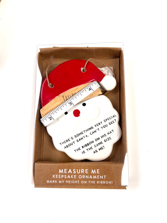 Measure Me Santa Ornament