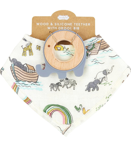 Mud-Pie Noah’s Ark Bib Set